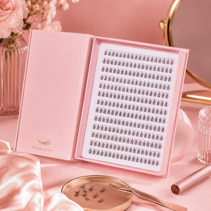 Wet Look Spiky DIY Cluster Lashes