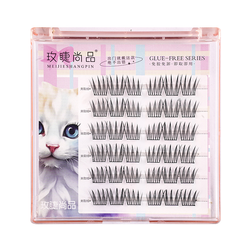 idol style cluster lashes