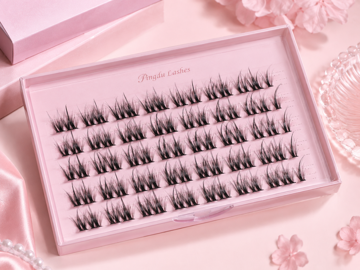 Wispy DIY Cluster Lashes