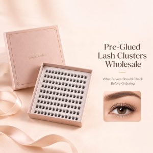 10-Row Pre-Glued Lash Clusters Wholesale | Private Label & OEM