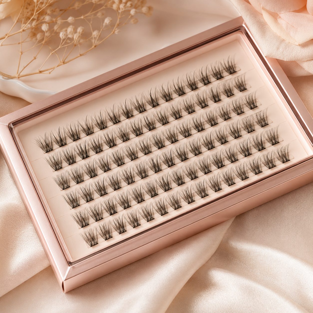 Glue-On DIY Cluster Lashes Wholesale Private Label
