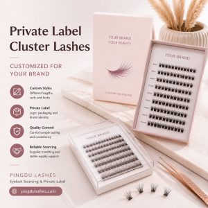 Private Label Cluster Lashes