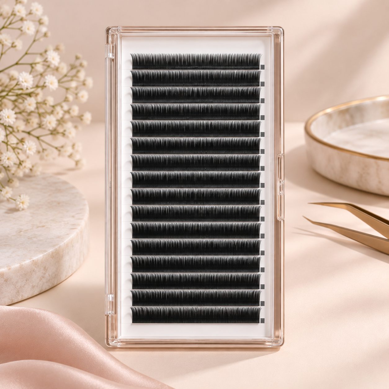 0.15mm C curl classic lash extensions 16 rows wholesale