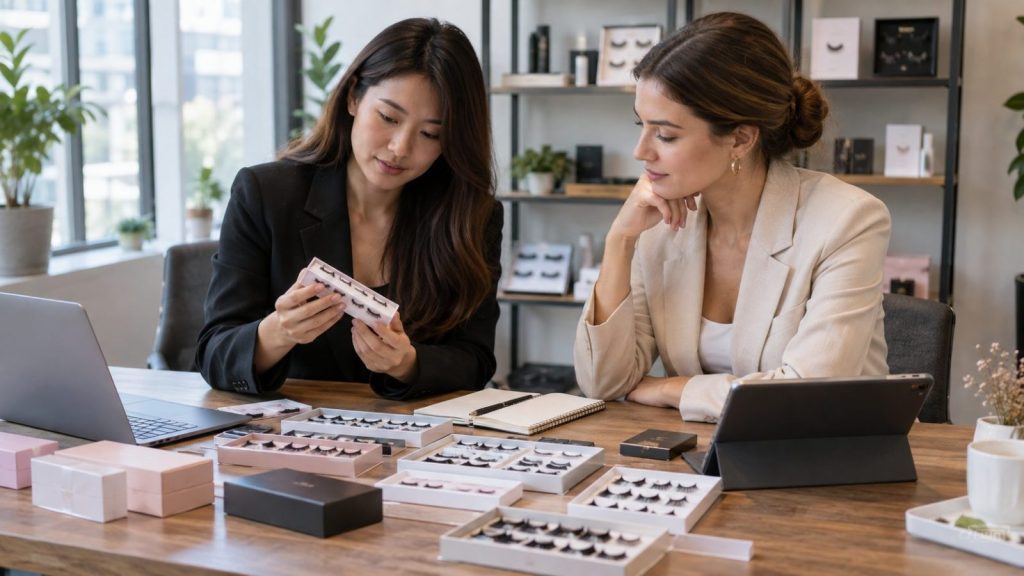 Beauty brand switching from an unreliable lash supplier while maintaining existing orders and inventory