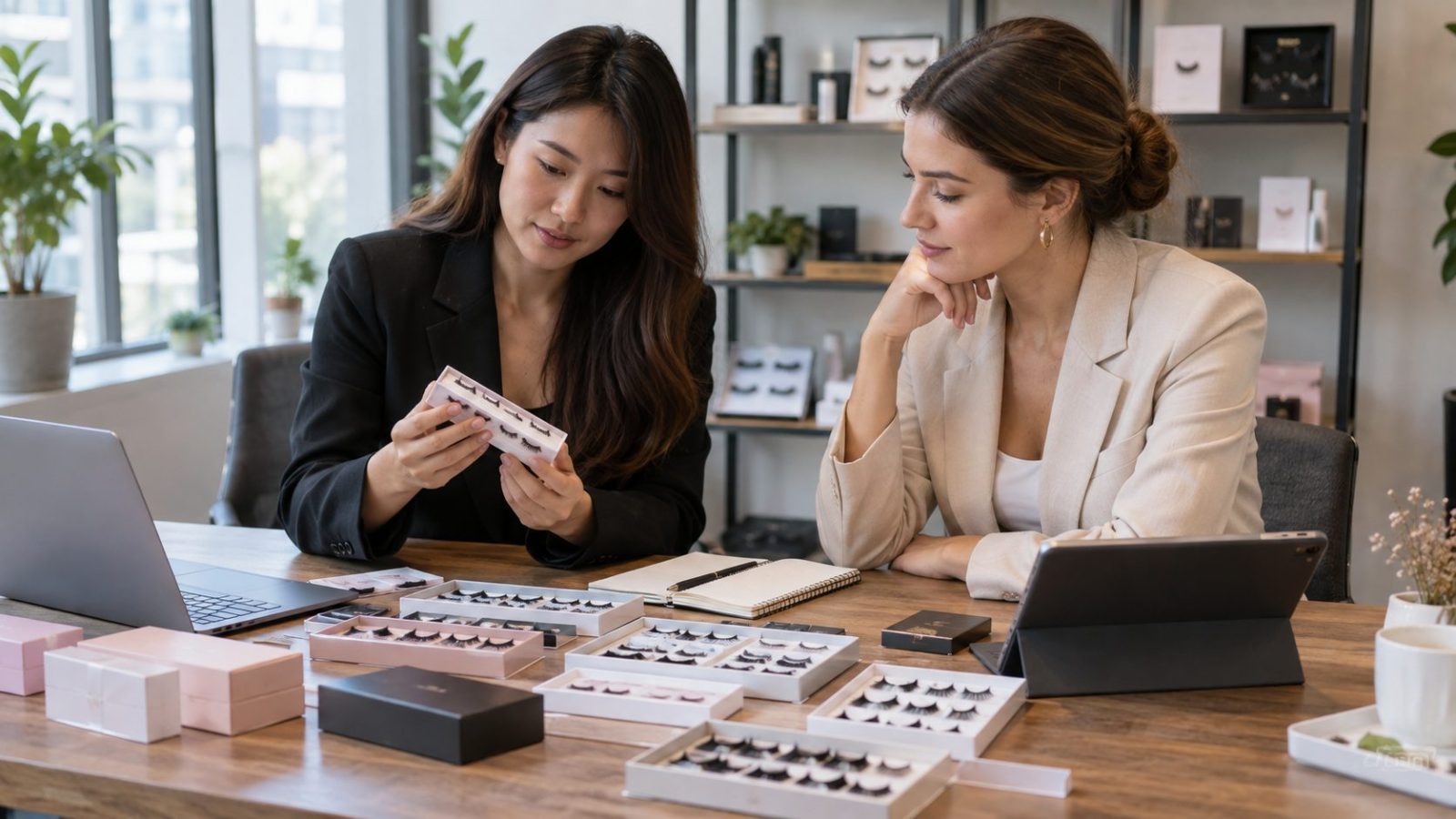 Beauty brand switching from an unreliable lash supplier while maintaining existing orders and inventory