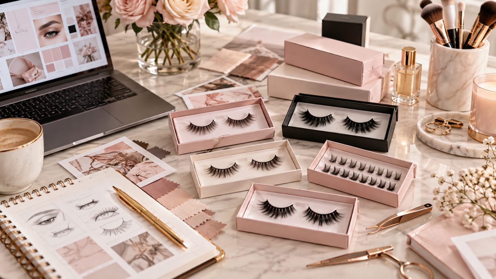 New lash brand owner selecting private label lash products