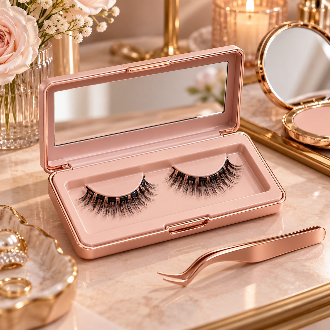 Private Label Doll Eye Magnetic Lashes